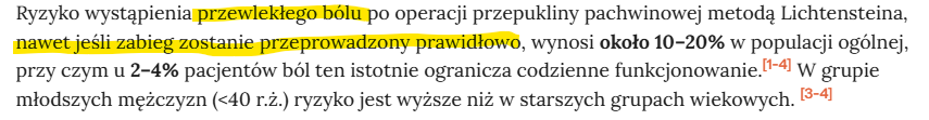 ból po lichtenstein